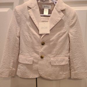 Janie and Jack Seersucker Suit
